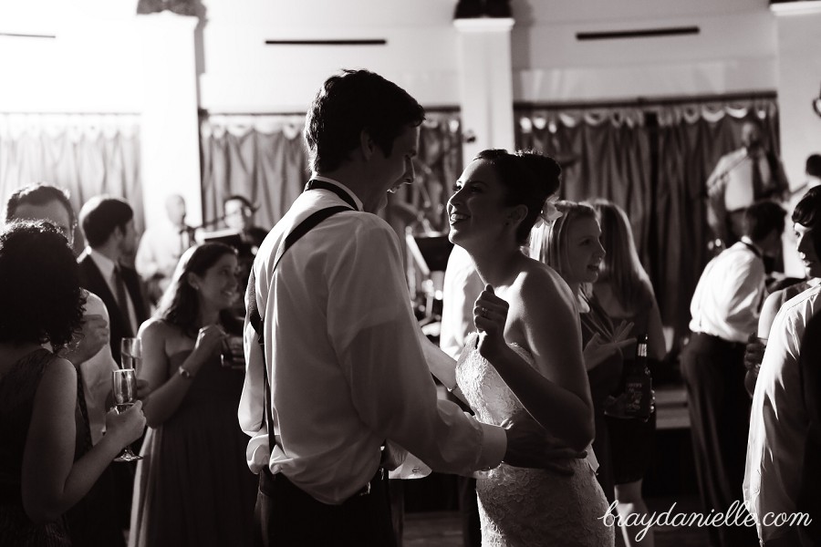 bride and groom dancing, wedding by Bray Danielle Photography