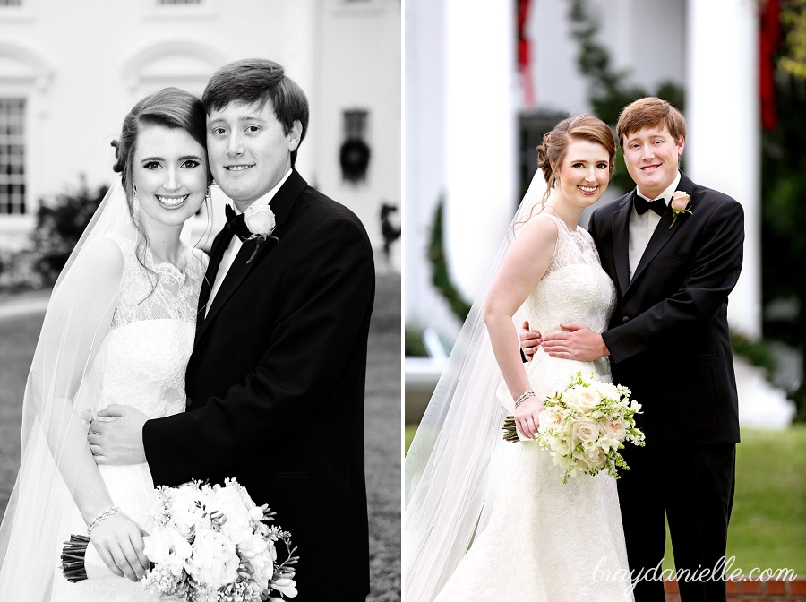 posed wedding photo