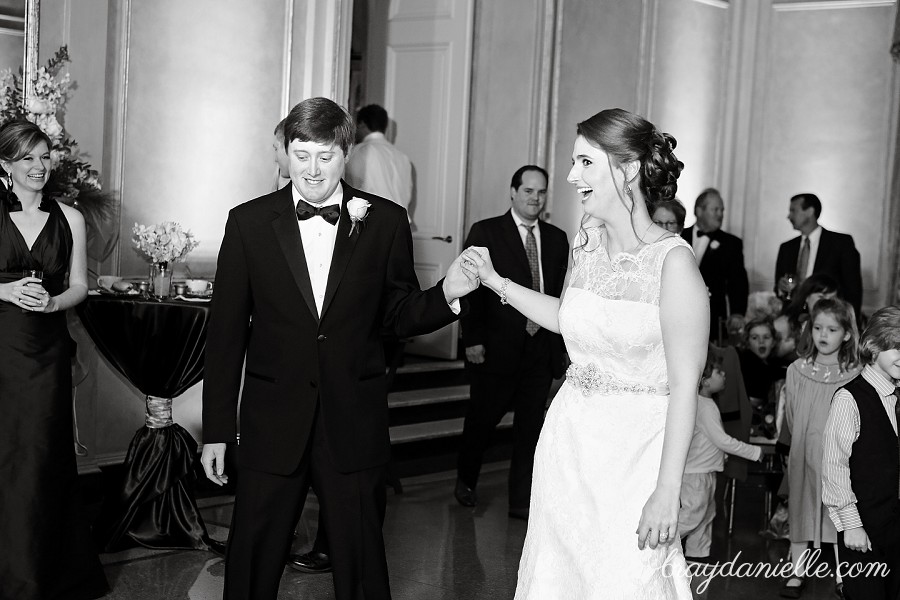 bride and groom entrance