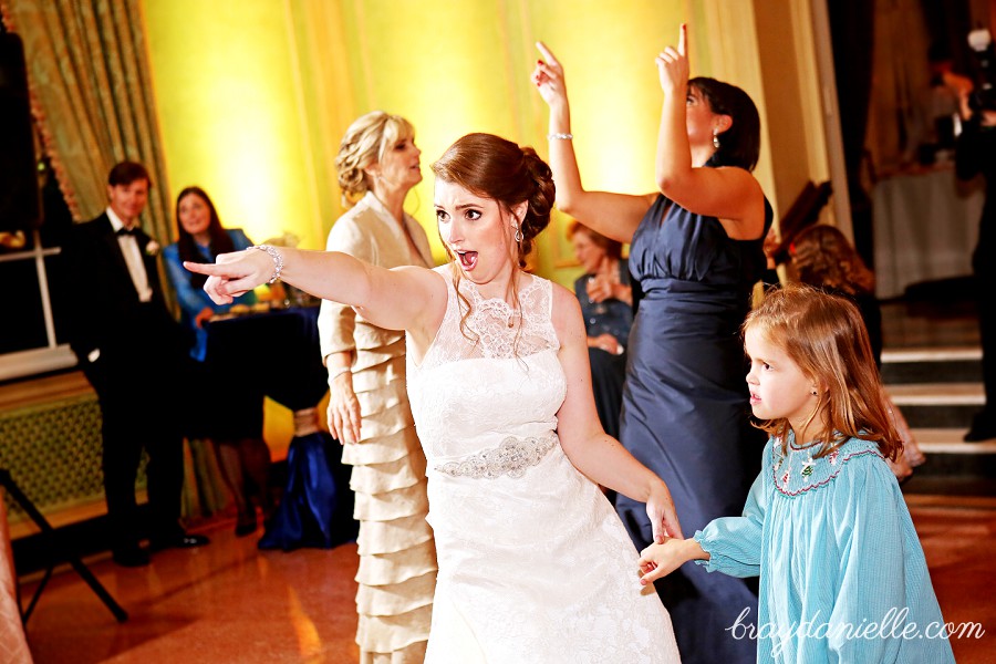 bride dancing