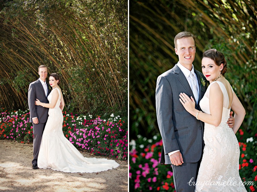 beautiful bride and groom photo