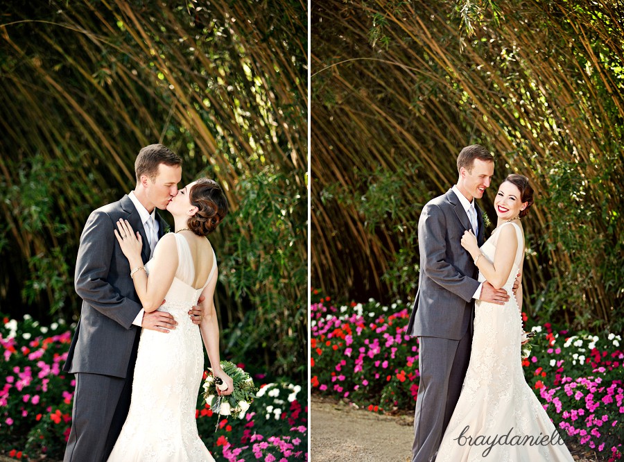 cute bride and groom photo