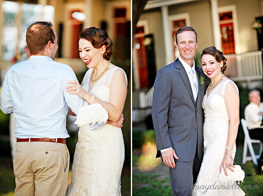 smiling bride