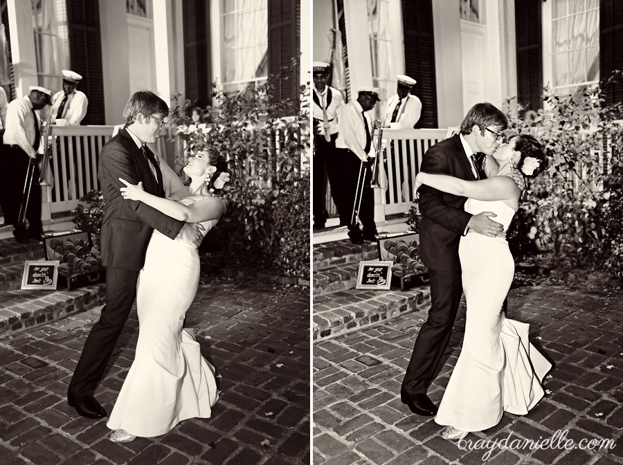 kissing while dancing