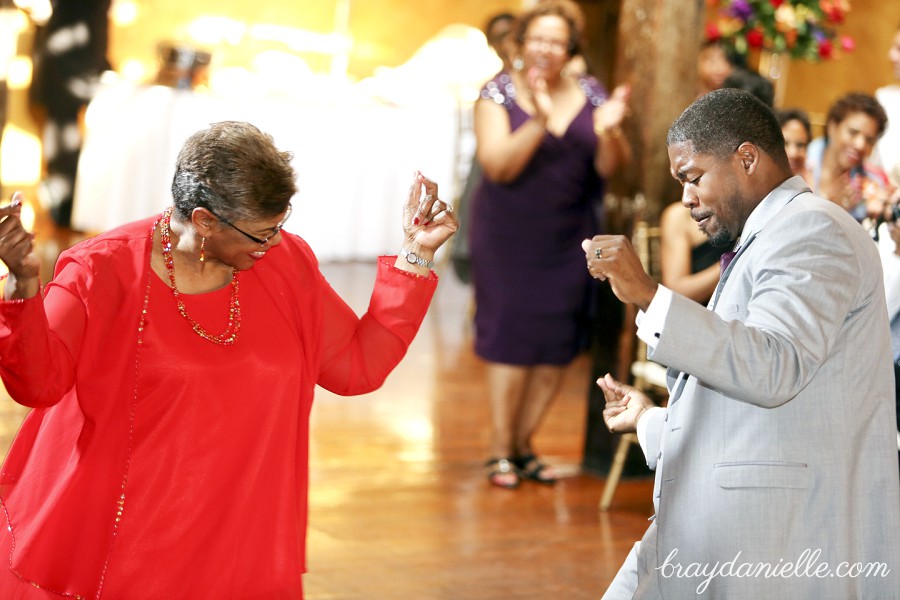 mother of the groom dancing