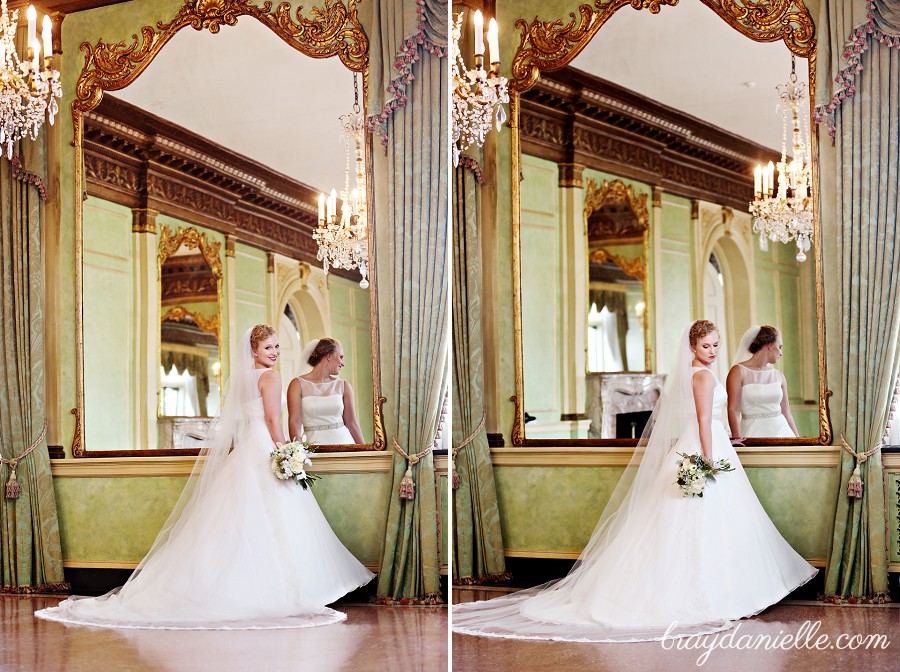 High end bridal portrait by Bray Danielle Photography