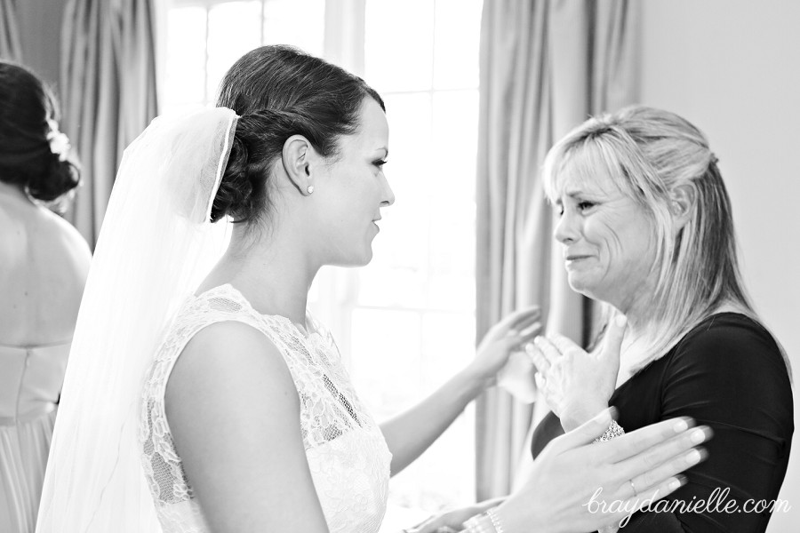 Mother of Bride Crying