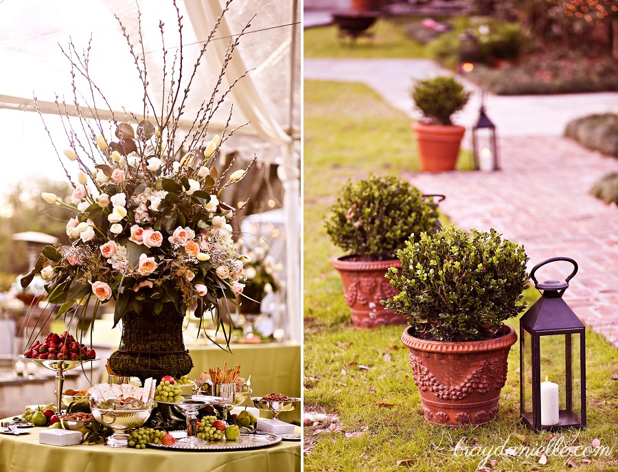 Elaborate Flower centerpieces