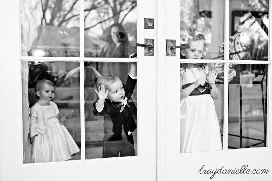 Ringbearer and flower girl