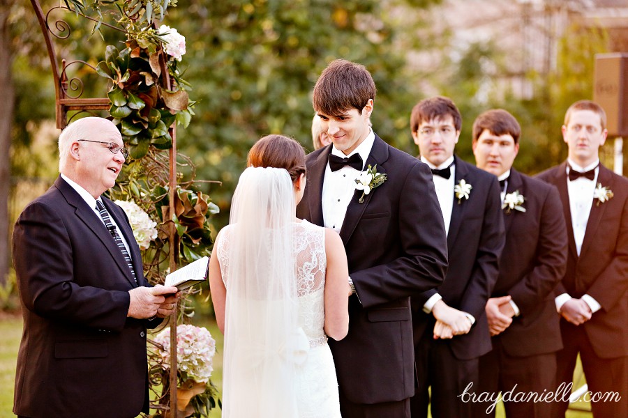 Outdoor wedding