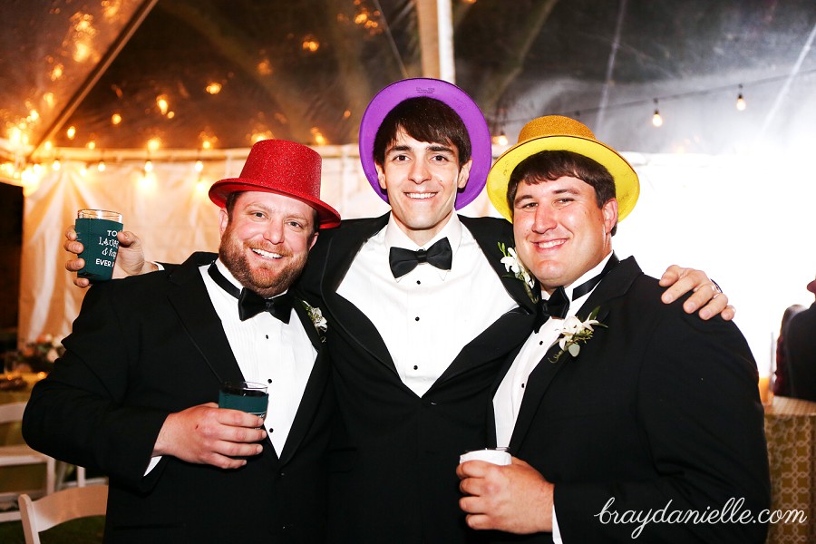 Groom and groomsmen