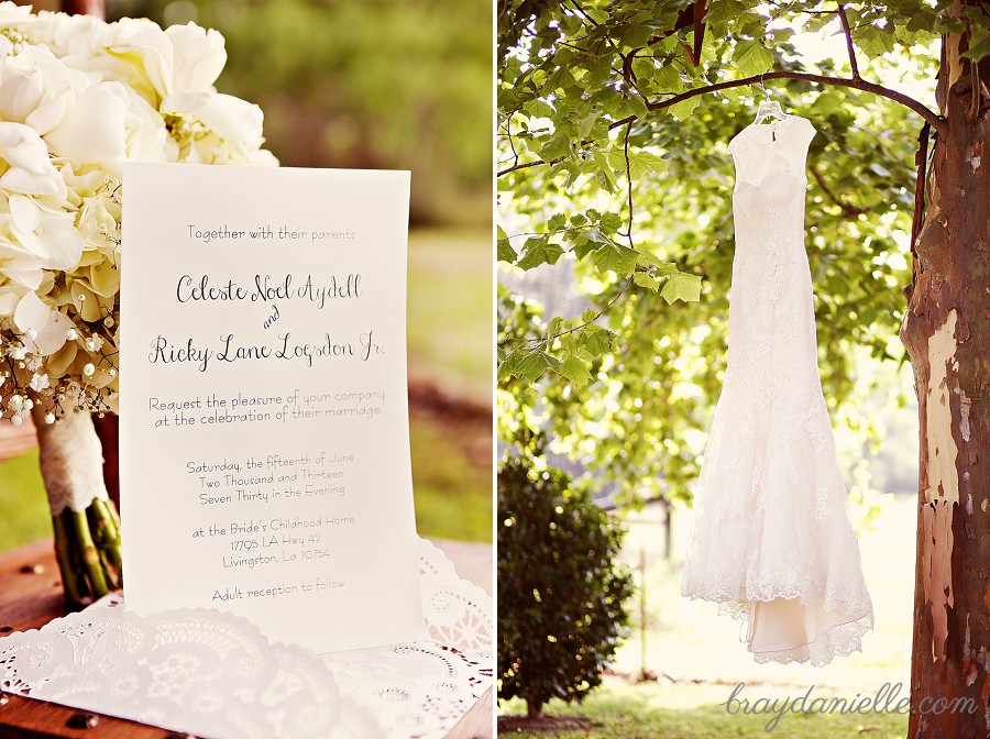 Lace doily invitation country shabby chic wedding