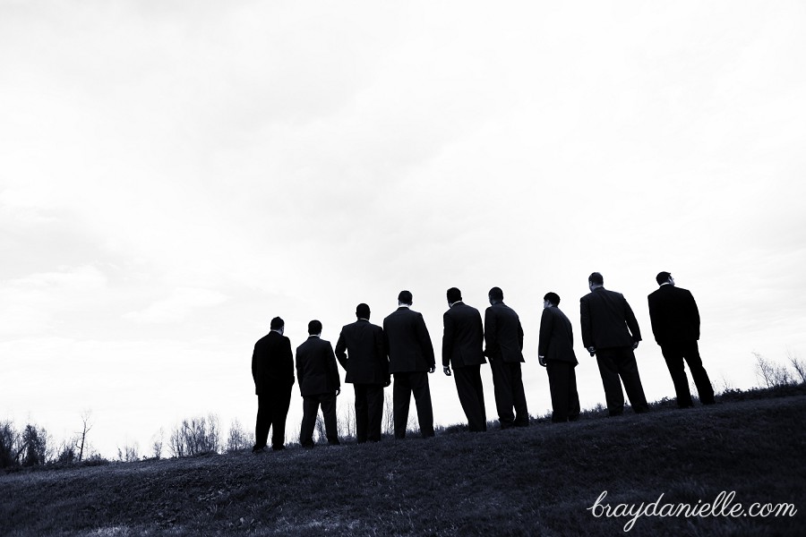 Artistic Groomsmen portrait