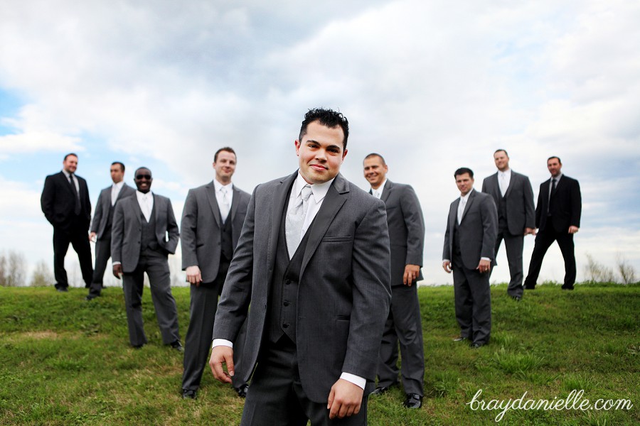 Nontraditional Groomsmen portrait