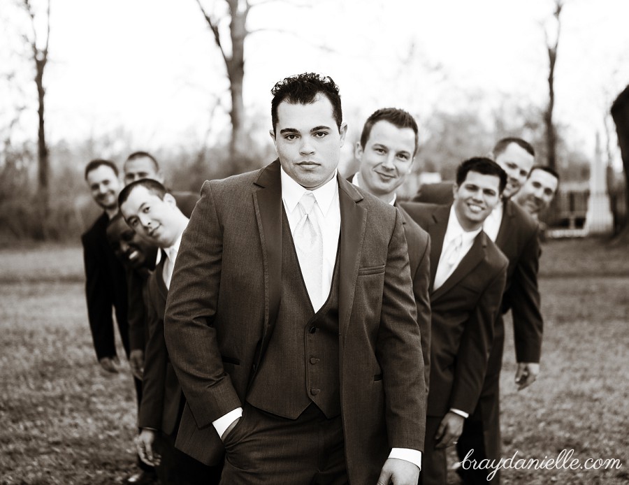 Nontraditional Groomsmen photo