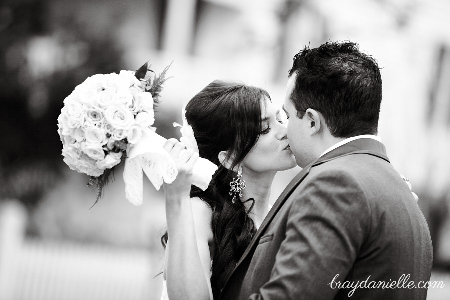 bride and groom first look