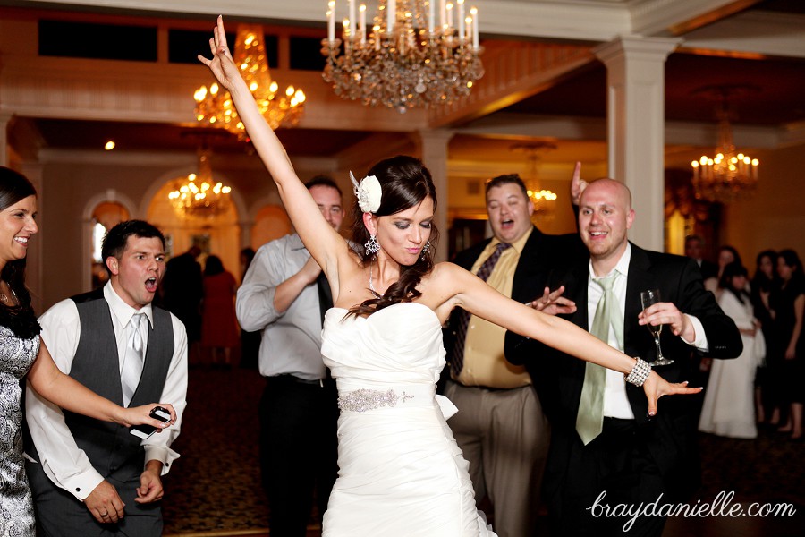 bride dancing