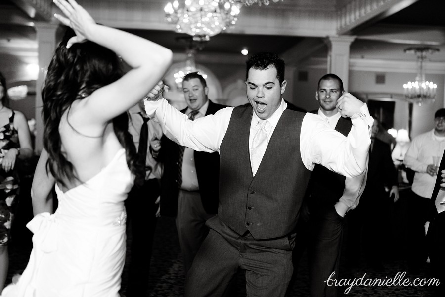 fun groom dancing